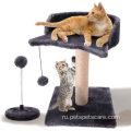 Кошачьи когтеточки Post Cat Tree Tower Plush Platform